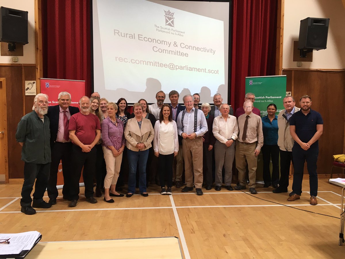 REC Committee community meeting in Craignure, Isle of Mull